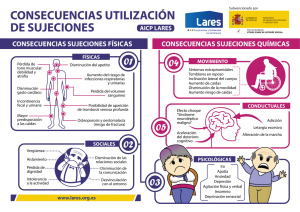 Consecuencias del uso de sujeciones